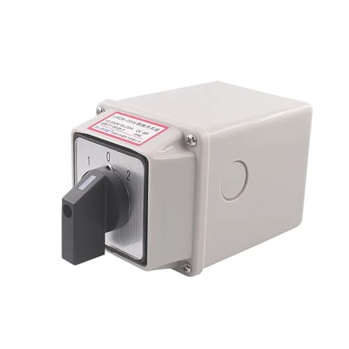 Interruptor de leva LW26-20/6M evita apagones con control manual conmutación doble potencia