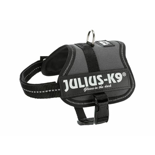 K9 Powergeschirr, Größe: XS/Mini-Mini, Anthrazit