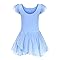 Tancefair Ballettkleid Mädchen - Mit Tütü Rock & Pailletten Baumwolle