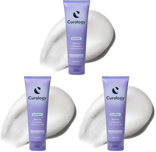 Image of Curology Gentle Facial Cleanser, Hydrating Foaming Face Wash, for Sensitive, Dry or Oily Skin Types, 5 fl oz (Pack of 3)