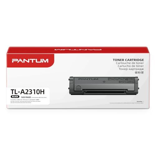 PANTUM TL-A2310H/TL-A2319H Originale Cartuccia Toner Nero di Ricambio, Capacità fino a 1.600 Pagine, per Stampanti Laser BP2309W BM2309W BM2309AW BP2300W BM2300W BM2300AW (Nero, 1-Pack)