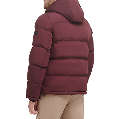 Image of Tommy Hilfiger Men's Classic Hooded Puffer Jacket (Standard and Big & Tall)