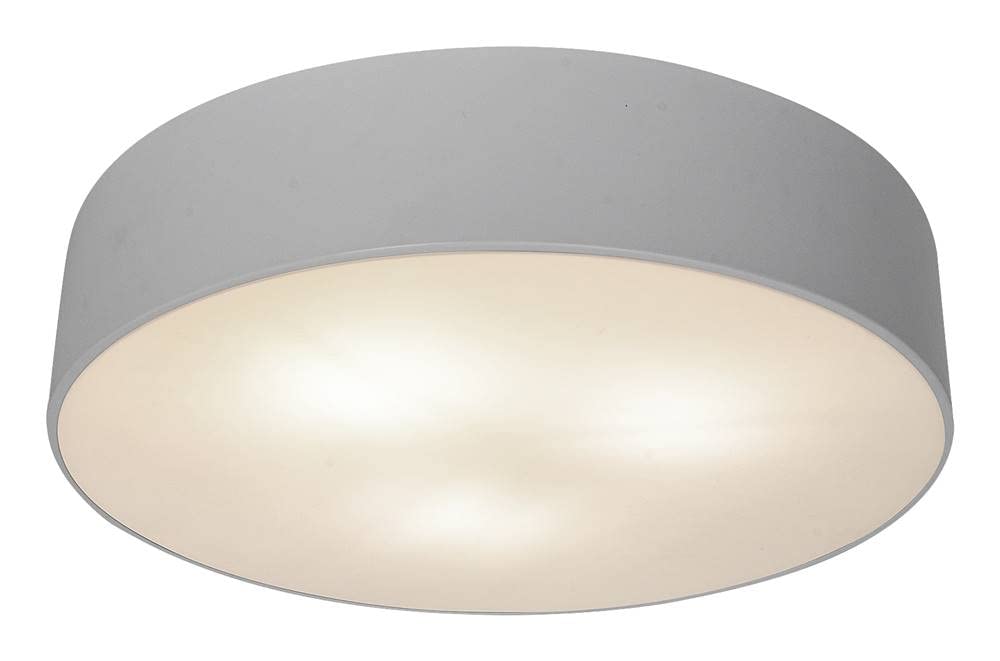 Rabalux 5083 Renata - Lámpara de Techo Iluminacion (3 bombillas E27, máx. 10 W, 10 x 45 cm, intensidad regulable), color blanco mate