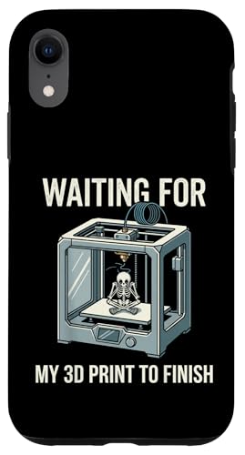 Waiting For My 3D�v�����g����������ʔ������[�J�[�f�U�C�� �X�}�z�P�[�X iPhone XR �p