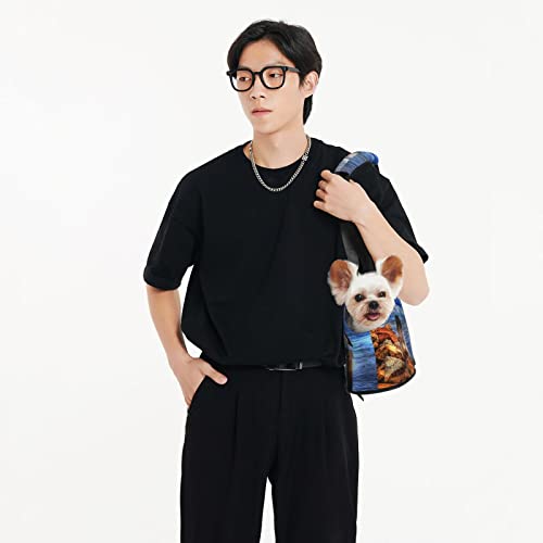 Pelican Birds Blue Sea Sky Cat Carrier, Hondendrager, Draagbare Tas Carrier Voor Kleine tot Middelgrote Kat En Kleine Hond - Afbeelding 5