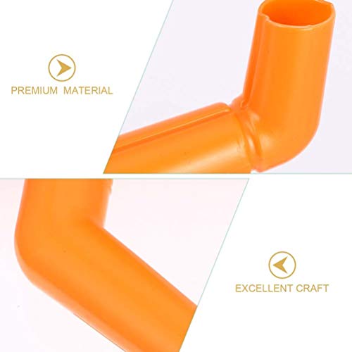 VICASKY Funis automotivos com ângulo reto, funil de plástico, sem derramamento, multifuncional, exte