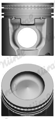 NÜRAL 87-136900-00 Pistone motore con porta fascia elastica