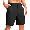 Pudolla Men’s Casual Shorts 7″/9″/5″ Lightweight Golf Shorts with 3 Pockets Stretch Quick Dry Comfy Work Shorts