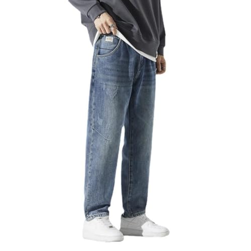 Jeans Pants Trouser Denim Men's Loose and Cool Trend Spring Autumn Style Classic