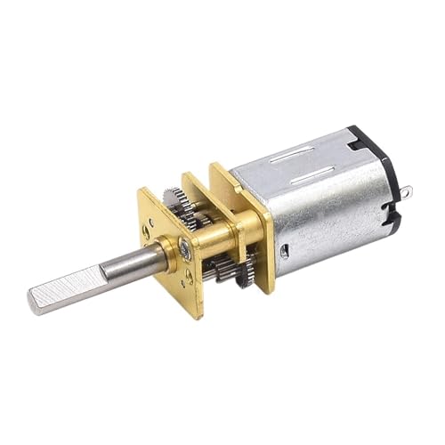 Moteur à engrenages GA12-N20 124RPM avec réducteur métallique durable