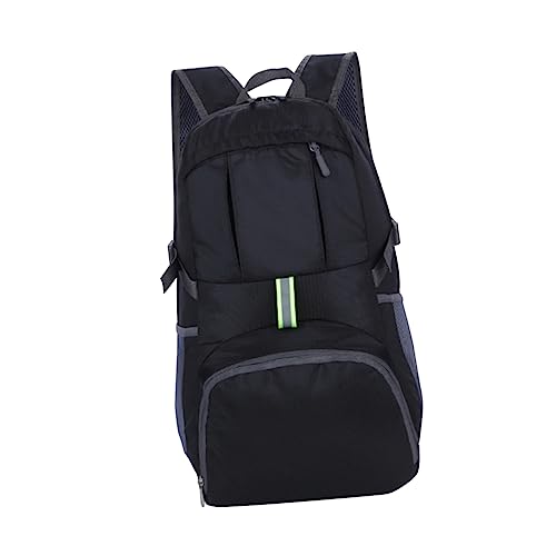 Mochila Deportiva Plegable Ligera Negra miniatura 1