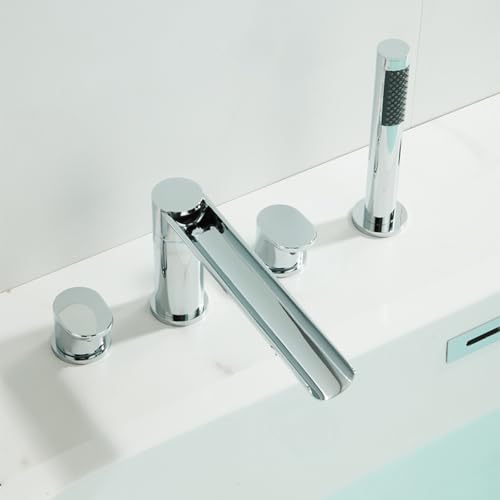 Robinet de baignoire cascade rotatif pour en finir avec les éclaboussures