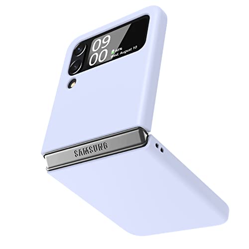 Caredoctor For Samsung Galaxy Z Flip 4 Case: Shockproof Protective Phone Case For Galaxy Z Flip 4 5G Purple #TOP1