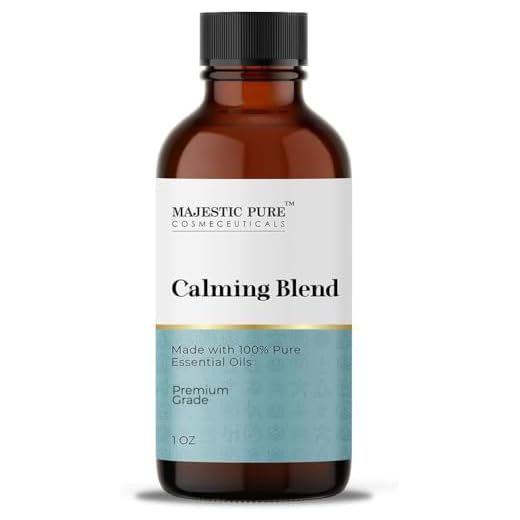Majestic Pure Calming Essential Oil Blend| 100% Pure & Natural Therapeutic Grade Oil for Peace & Harmony, Soothing & Calming Aromatherapy| 1 Oz| Orange, Cedarwood Himalaya, Lemongrass, Ylang Ylang