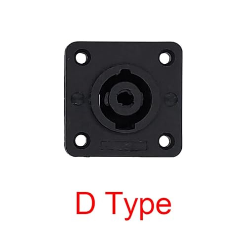 Conectores Speakon chasis tipo D con carcasa resistente para sonido 2