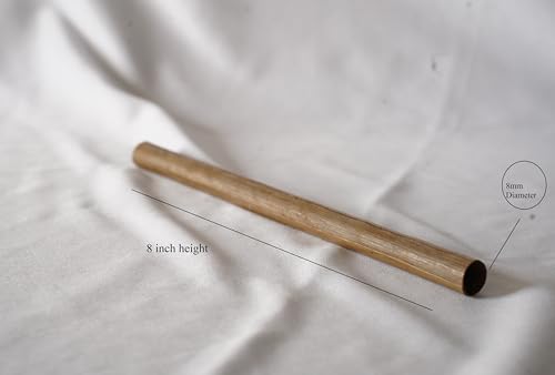 Image of SUNBIRD Coconut Leaf Drinking Straws, 100% Natural Straws, Organic, Biodegradable, Sustainable, Eco-Friendly Product(Diameter 8mm X Length 8 inch, Pack of 50 Straws)
