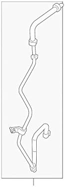 Nissan 49721-JA02B, Power Steering Return Hose