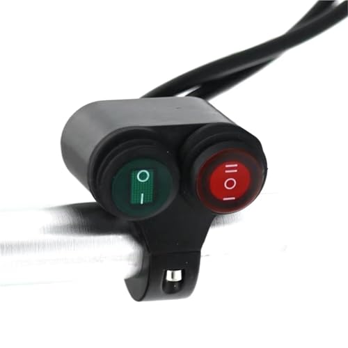 Interrupteur guidon moto 22mm pour resoudre manque commandes