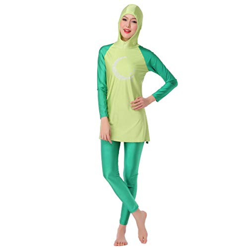 Burkini maillot de bain islamique pour femme - Idéal pour la plage et la piscine en famille