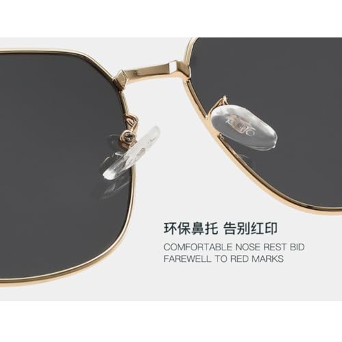 Lunettes de soleil métal avec verres teintés ultra légères pour l'été