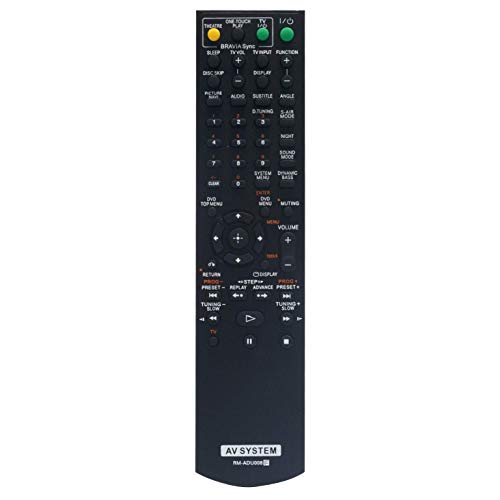 VINABTY RM-ADU008 fjärrkontroll ersättning för Sony AV DVD hemmabiosystem TV