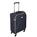 Produktbild TheTrueC Koffer 4 Rollen 58cm Superlight Stoffkoffer Soft Gepäck Reisekoffer schwarz/Rose