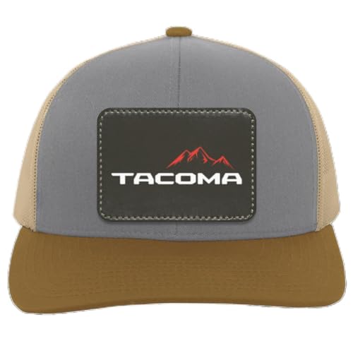 Tacoma Mountains Trucker Snap Back Hat
