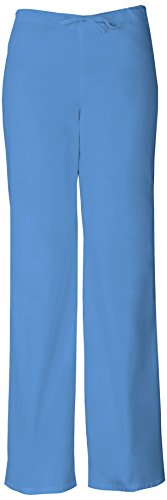 Dickies Womens Signature Unisex Drawstring Medical-Scrubs-Pants, Ciel, Large US