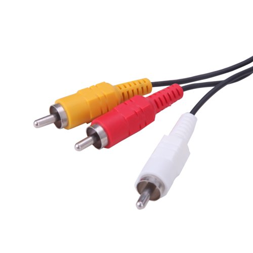 HDE AV Cable for Sega Genesis 2 and 3 Consoles RCA Composite Audio Video Cable Connection MK-1461 and MK-1631 Systems (6 ft)