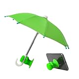 Rebornsun スマートフォン用傘 | 紫外線カットミニシェード | 小型防風アンチグレア携帯用傘 フィスト吸盤付き タブレット用 椅子 自転車 登山 アウトドア トラベル
