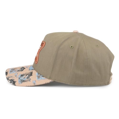 Image of AMERICAN NEEDLE Miller High Life Beer Patch Unisex Adjustable Snapback Baseball Hat