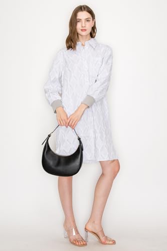 Image of Elegant Crescent Shoulder Bag Underarm Purse