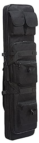 Bolsa Táctica Funda para Arma 36/38/46 Pulgadas Acolchado con Correa de Hombro Bolsa de Transporte Vaina para Caza Disparando Black,85CM Cover