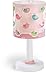 Produktbild Dalber Kinder Tischlampe Birds rosa Vögel, Plastik, 15 x 15 x 30 cm