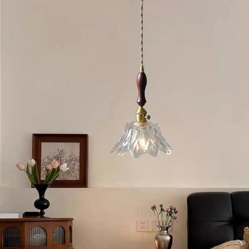 Lámpara colgante pequeña para iluminar comedores oscuros con E27 2