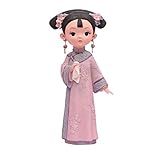 BOSUGE Feinkeramik, Keramikpuppe im chinesischen Palaststil, Kunsthandwerkssammlung/Geschenk, F03 (Color : Multicolored)