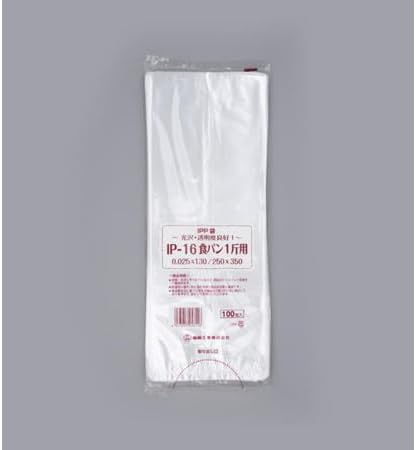 福助工業 製菓用袋 IPP袋食パン 1斤用 IP-16 バラ 1ケース 100個&times;10セット入 00243015