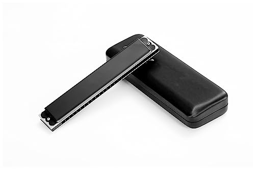 PacuM Harmonica par Instrument Clé 24 Trous Tremolo Harmonica Clé de C Orgue à Bouche for Professionnels et Étudiants Harmonica - Les Beatles, Paul McCartney, John Lennon, RIngo Starr, George Harrison PacuM Harmonica par Instrument Clé 24 Trous Tremolo Harmonica Clé de C Orgue à Bouche for Professionnels et Étudiants Harmonica