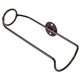 NOLITOY Estante de Vino Metálico de Pared Organizador Colgante para Botellas Soporte Resistente y Decorativo para Exhibición Elegante Hogar y Tienda Color Rojo Cobre
