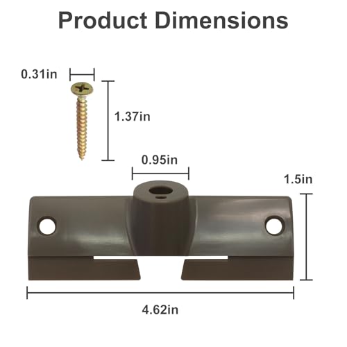 VIDABTE Andersen Lexan Operator Cover, Anderson Window Operator Cover Replacement with Screw Holes (1978-1995)