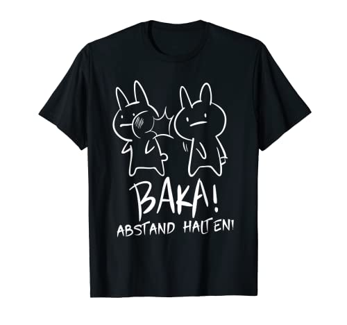 Baka! Abstand halten! Funny Otaku, Anime and Manga T-Shirt