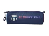 CYPBRANDS- FC Barcelona- Estuche, Portatodo, Material Escolar, Color Blaugrana, Barça, Mes Que un Club, Producto Oficial