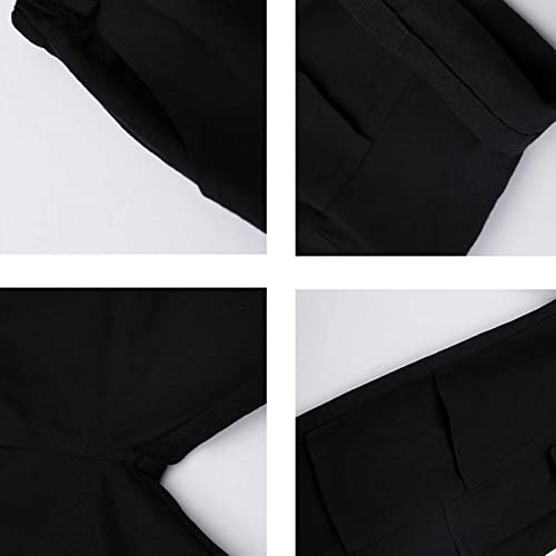 Kids Boy Girl Wide Leg Pants Y2K Hip Hop Performance Hiking Pants Quick-Dry Pull on Cargo Pants Stretch Joggers4