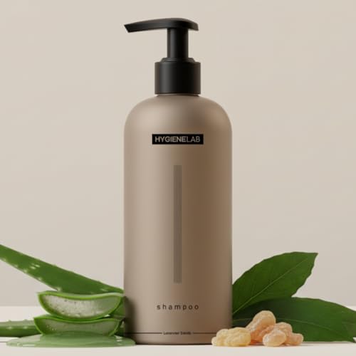 HygieneLab Shampoo - EWG Verified Non-Toxic Formula Fragrance-Free & Paraben-Free Gentle Cleanse for All Hair Types Premium Quality(16.9 fl oz)