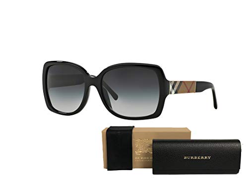 BURBERRY BE4160 Square Sunglasses For Women +BUNDLE with ACCESSORY EYEWEAR KIT3