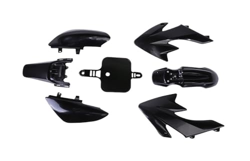 Kit Carénage pour Moto CRF50 Panneaux Latéraux de Protection Haute Densité