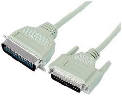 Nilox EPP/ECP (IEEE-1284) 2 m D-Sub 25 m – CN 36 M Network Cable – White