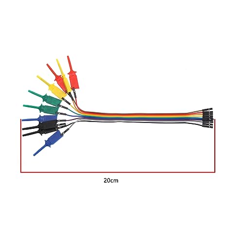 Crochets de test pour analyseur logique évitant les courts-circuits