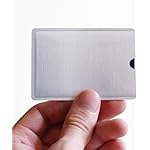 RFID Blocking Sleeve Anti Theft 4 Credit Card & 2 Passport Holder Wallet Pocket - Image 4
