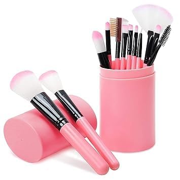 MKSL Makeup Brush Sets - 12 Pcs Makeup Brushes for Foundation Eyeshadow Eyebrow Eyeliner Blush Powder Concealer Contour (Pack of 12)-picture-36
